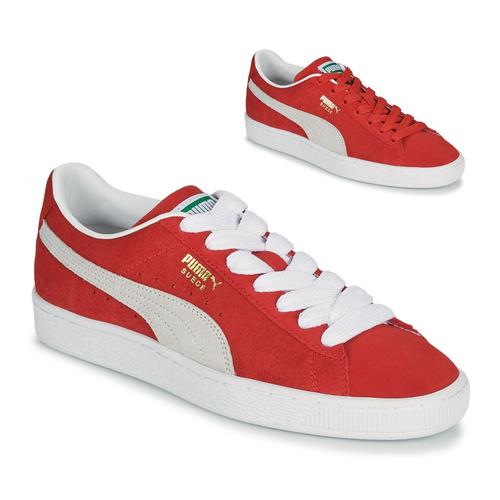 puma suede rouge